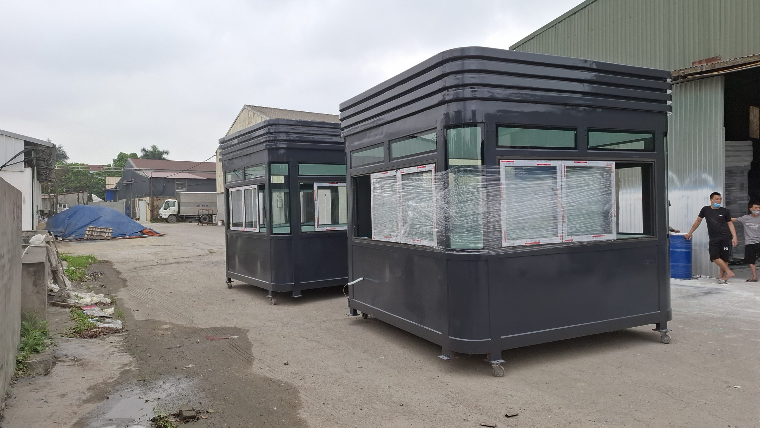 Nhà di động Vinacabin chờ giao hàng