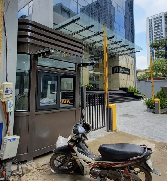 Cabin chốt an ninh toà nhà