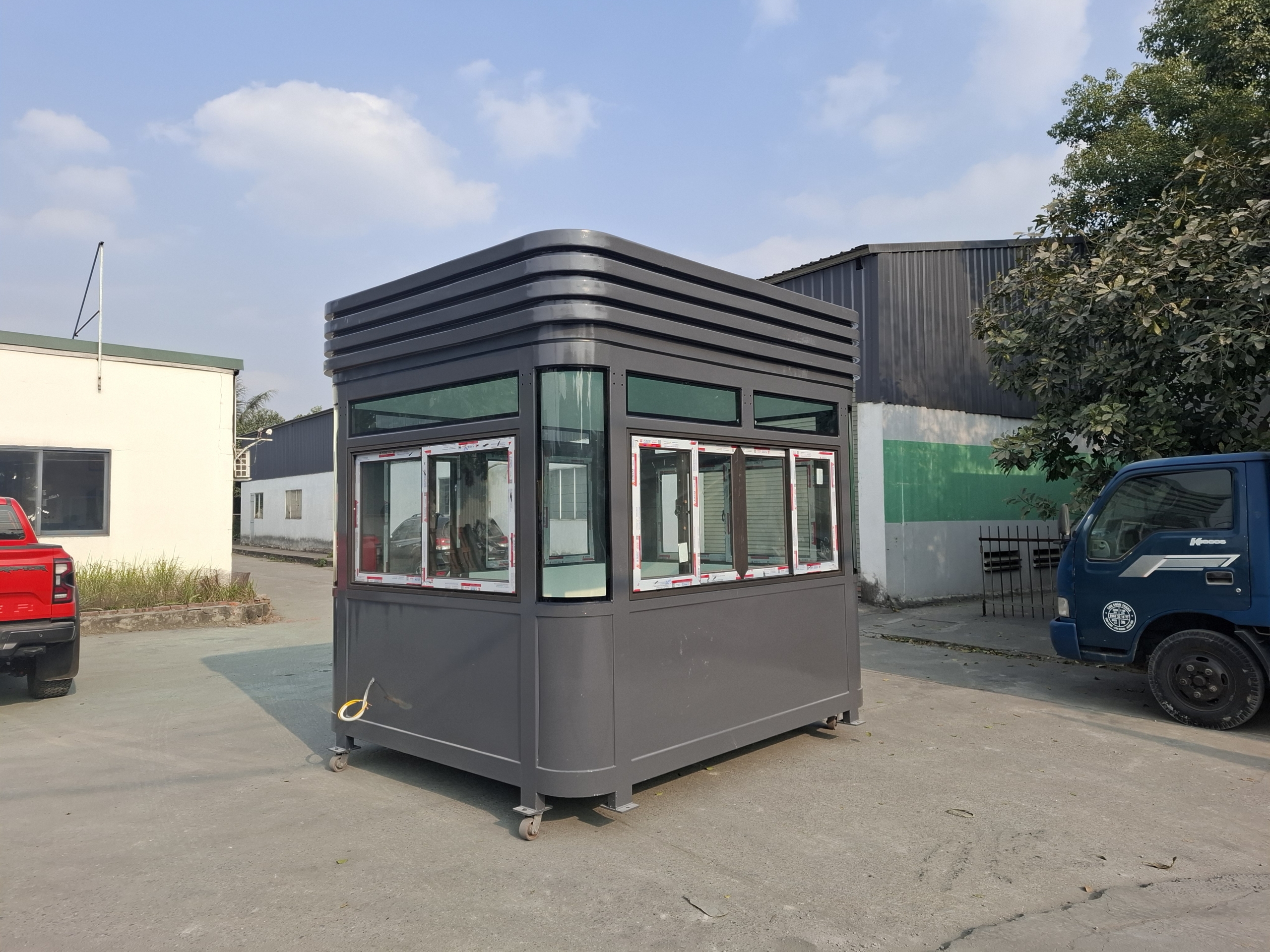 Kiểu dáng được các kiến trúc sư thiết kế lựa chọn cho khu vực có kiến trúc hiện đại