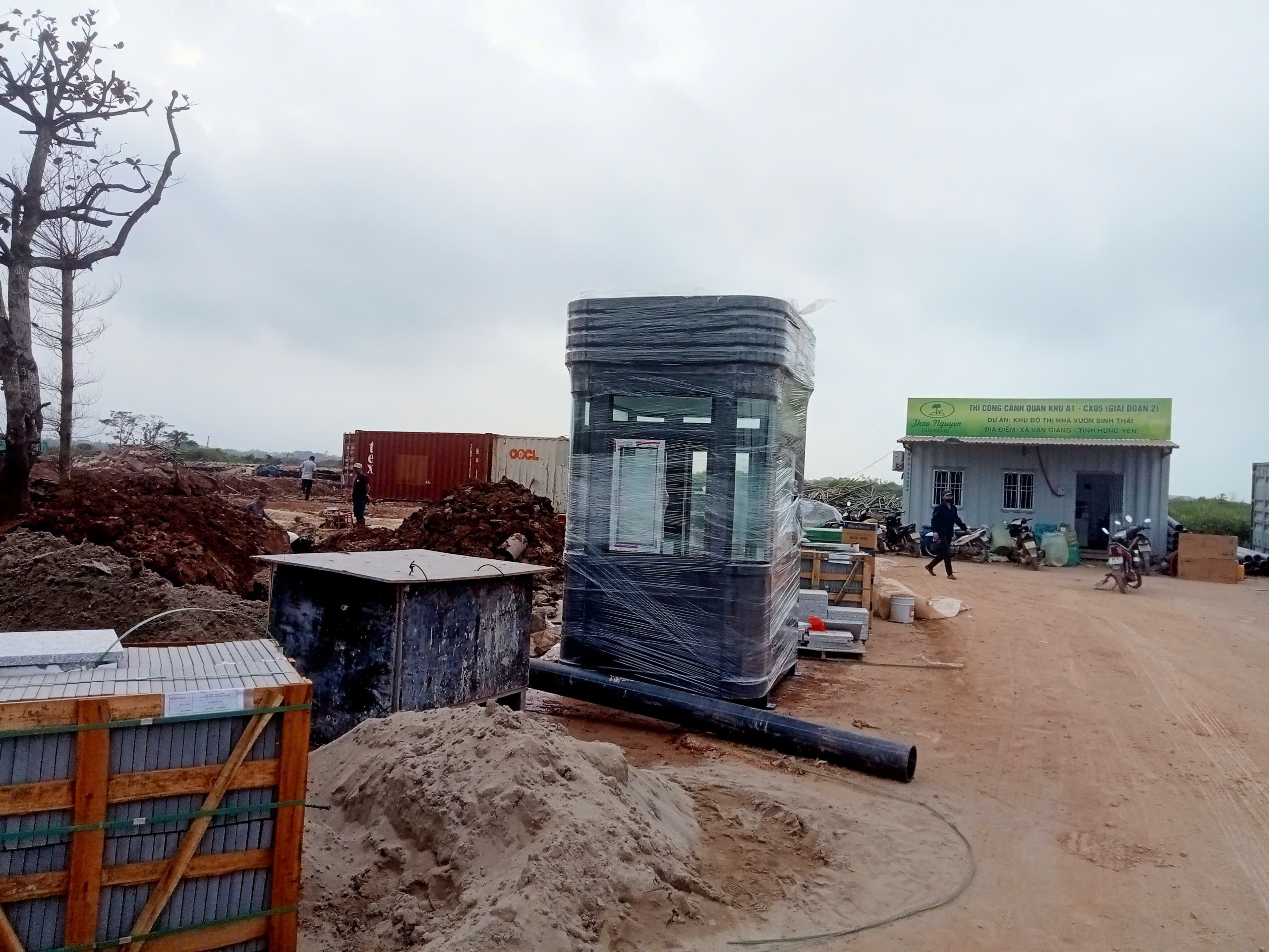 Cung cấp bốt bảo vệ cho khu đô thị Alluvia City